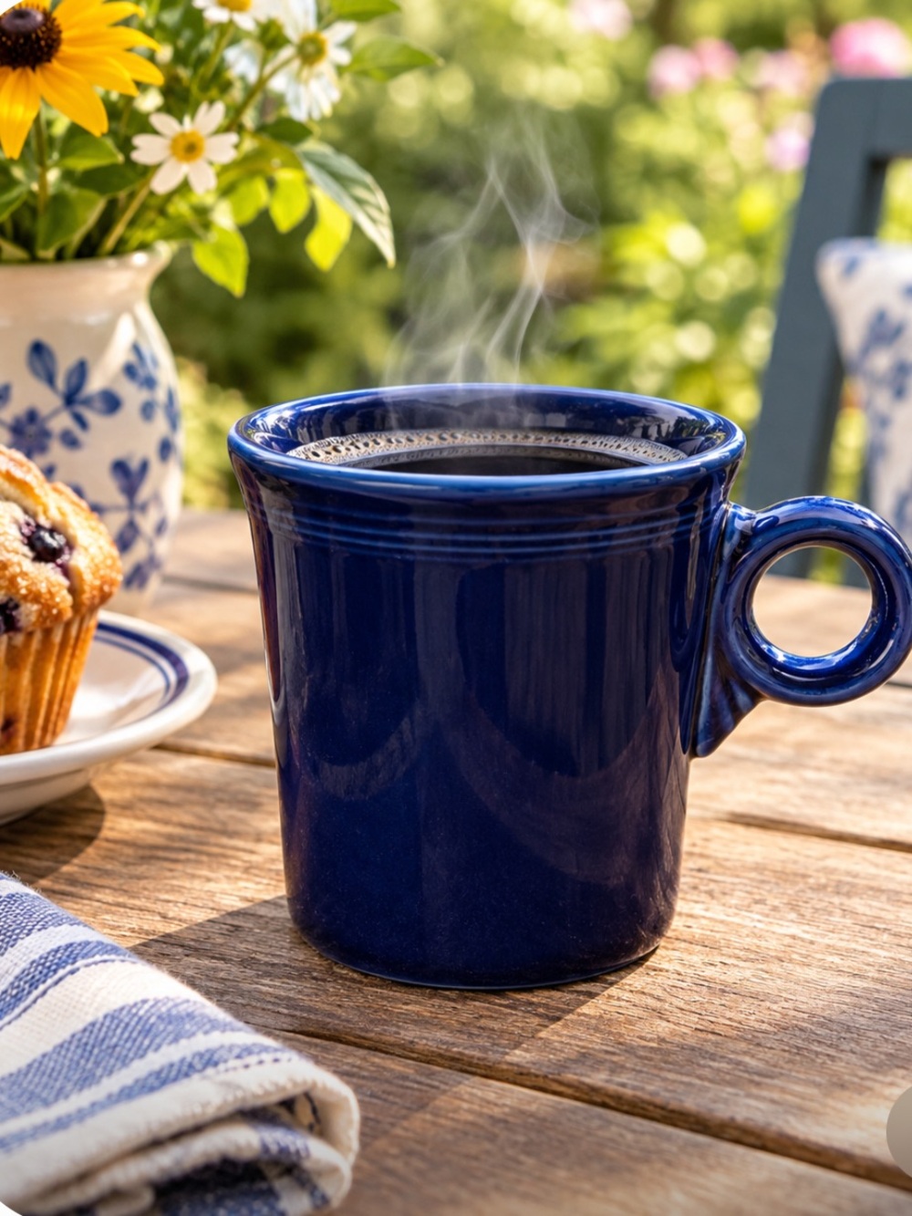 FIESTAWARE COBALT RING MUG